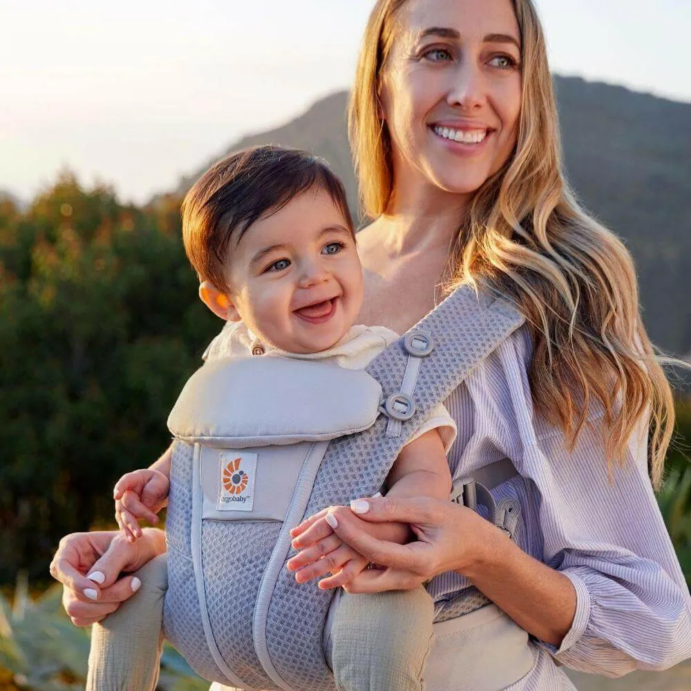 Ergobaby Omni Breeze Baby Carrier- Pearl Grey