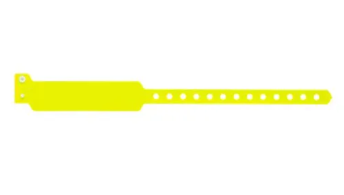 Vinyl Wristbands - Wide Face